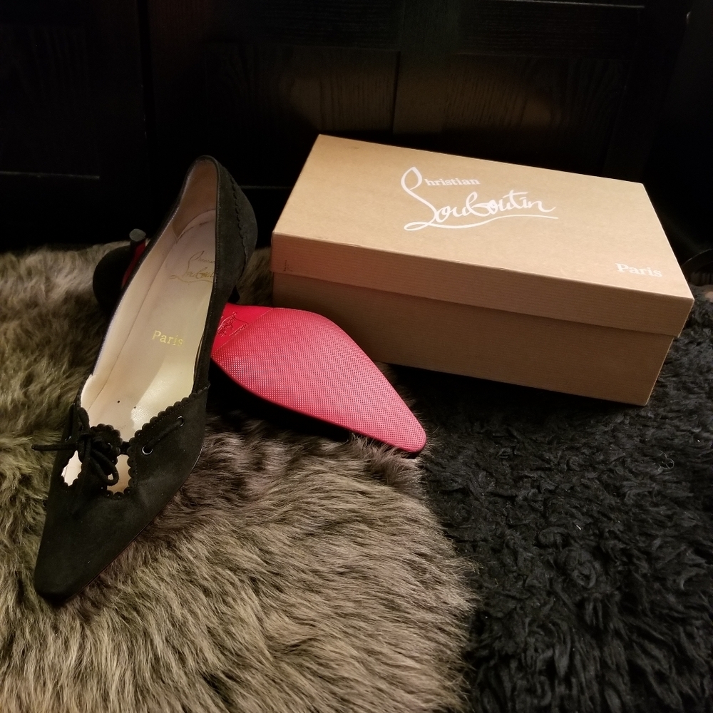 Christian Louboutin kitten heels